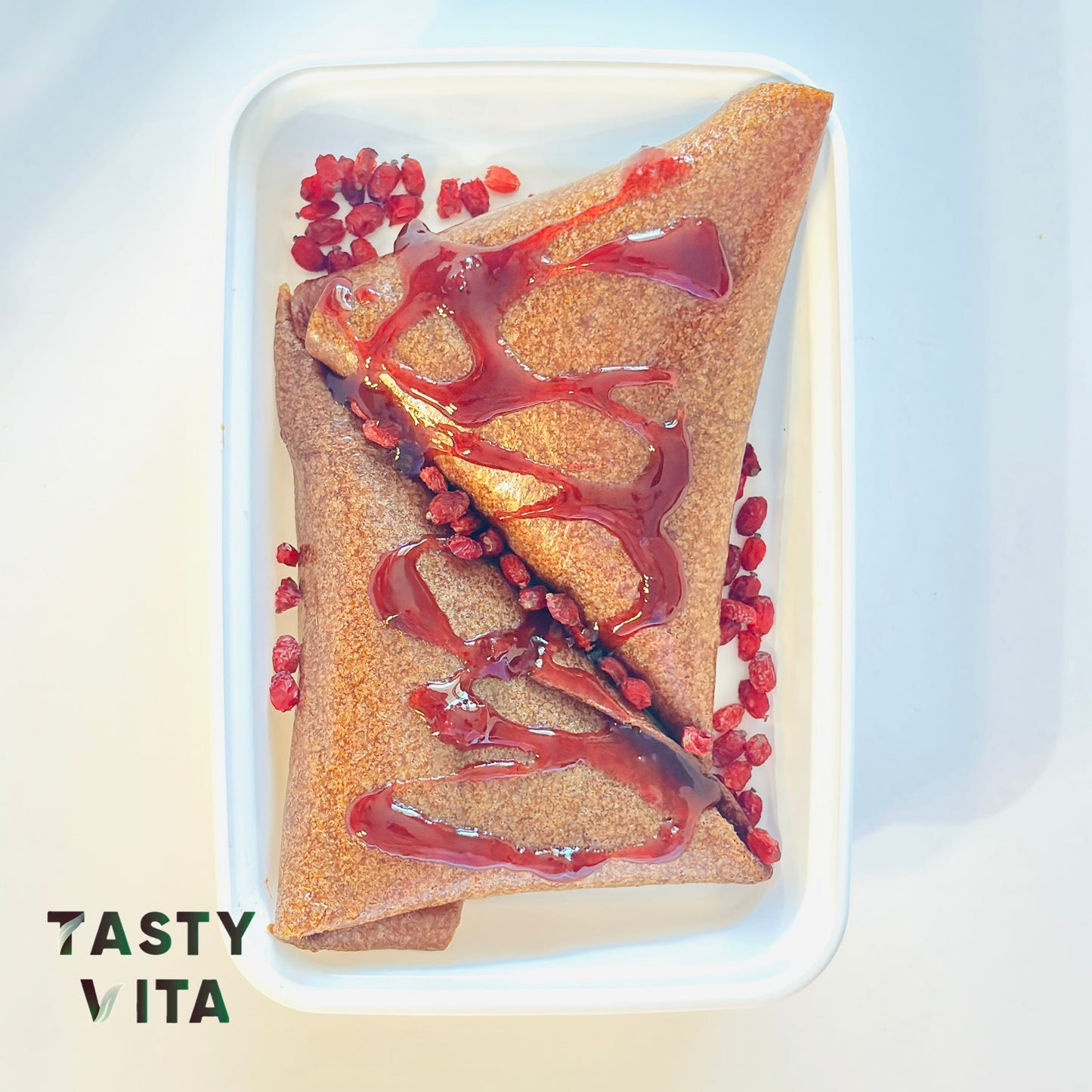 Lavashak Samosas with Mixed Fruit Torshak