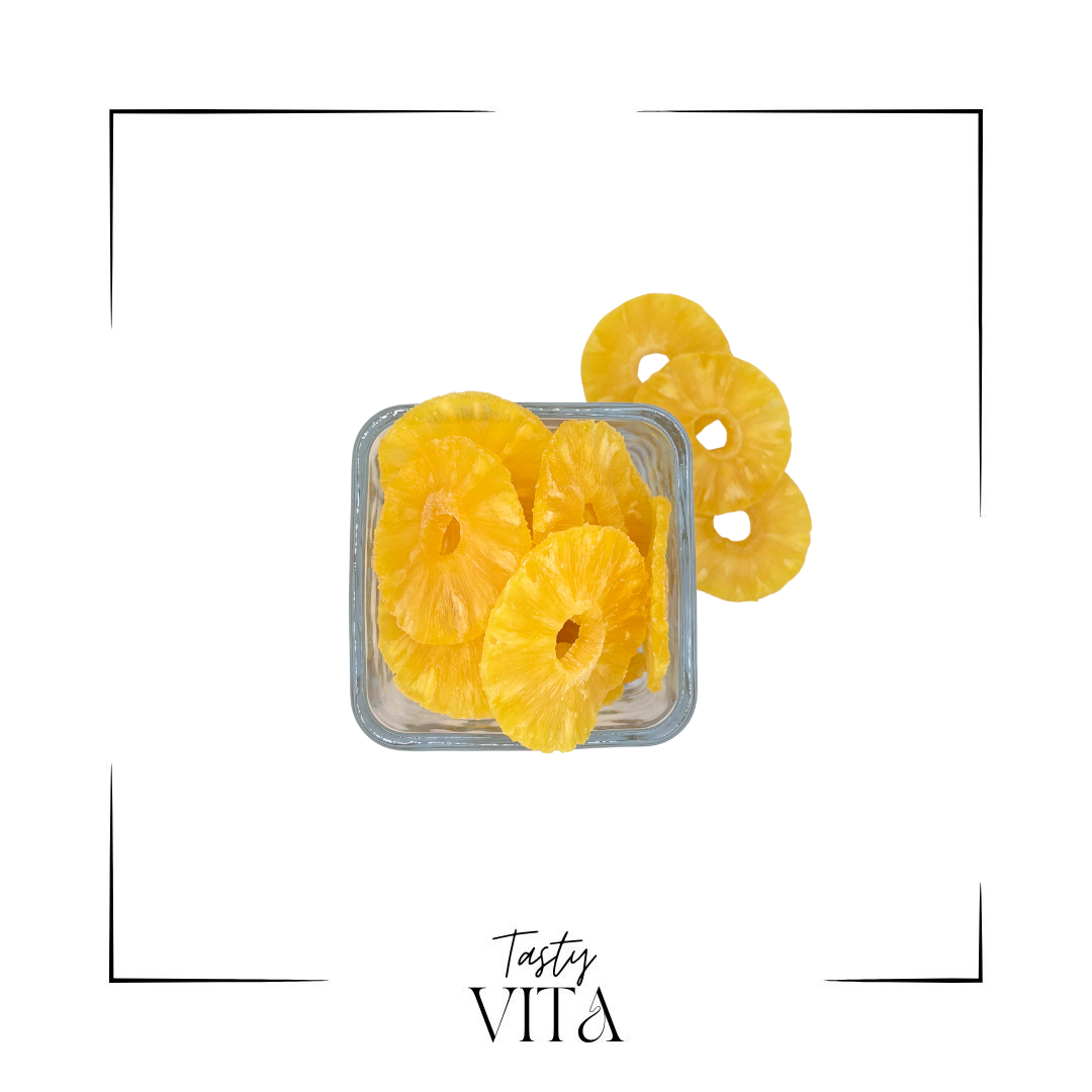 菠萝干 - 每一口都有热带甜味 - 100g