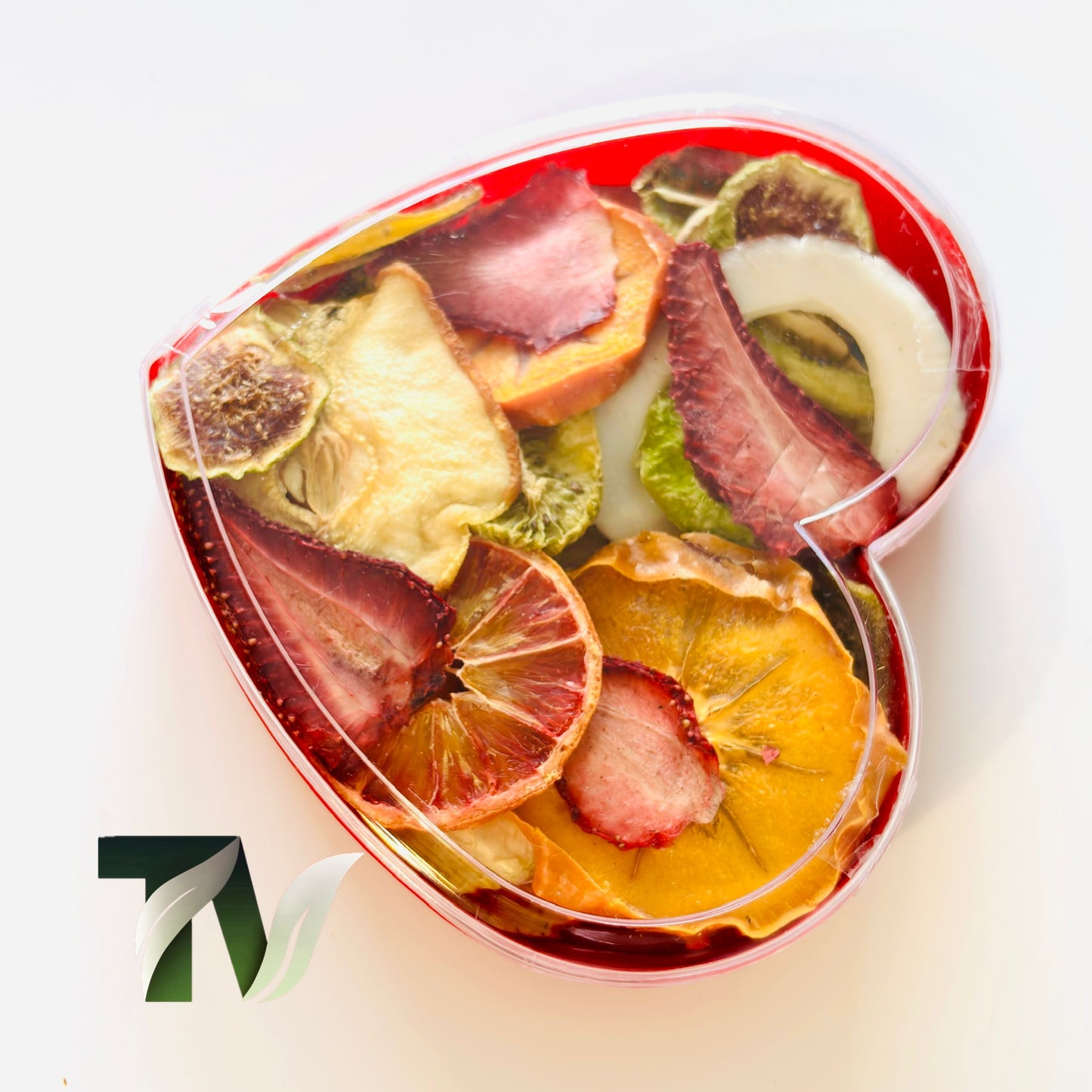 Heart-Shaped Dried Fruits Gift Box