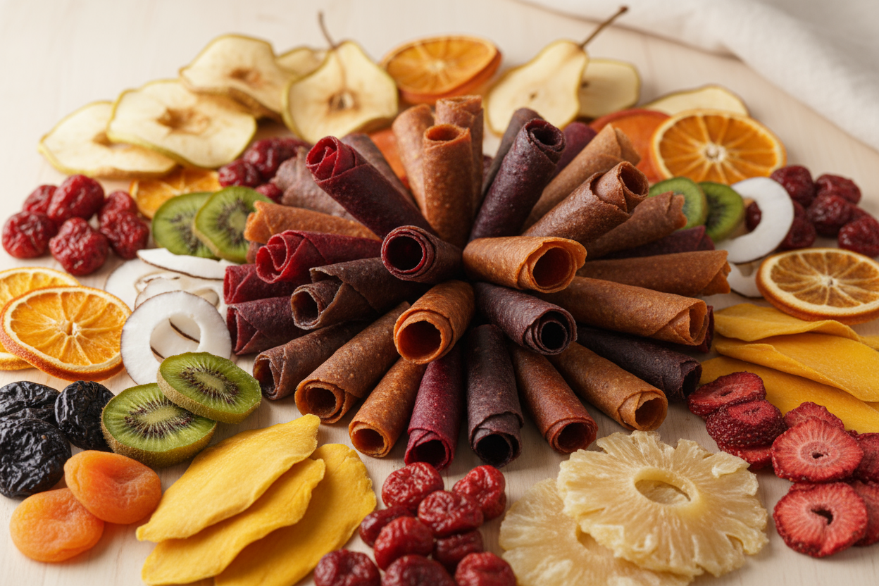 natural dried fruits