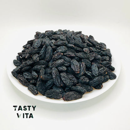Premium Persian Black Raisins | Jumbo Size|
