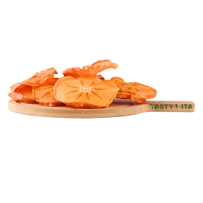 Dried Persimmons, Natural, Additive-free, Sugar-free, Gluten-free, healthy fruit snack. fresh & tasty vegan/vegetarian treat. delivery across North America
