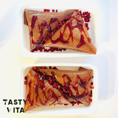 Lavashak Samosas with Mixed Fruit Torshak