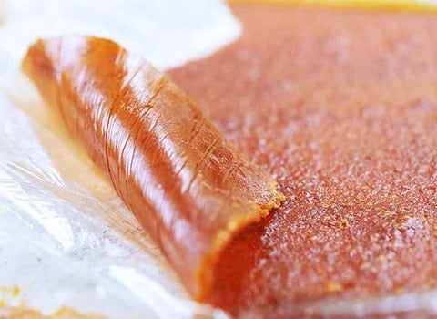 Salted Yellow Plum Fruit Leather (Lavashak)