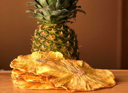 Dried Pineapple, Natural, No Sugar Added