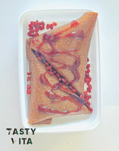 Lavashak Samosas with Mixed Fruit Torshak