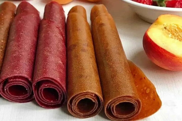 Mix of Red Plum & Sour Cherry Fruit Leather (Lavashak)