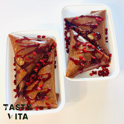 Lavashak Samosas with Mixed Fruit Torshak