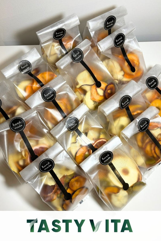 Healthy school snack pack, natural dried fruits gift, party favour