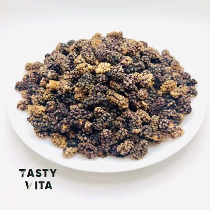 Premium Hand-Picked Dried Black Mulberries
