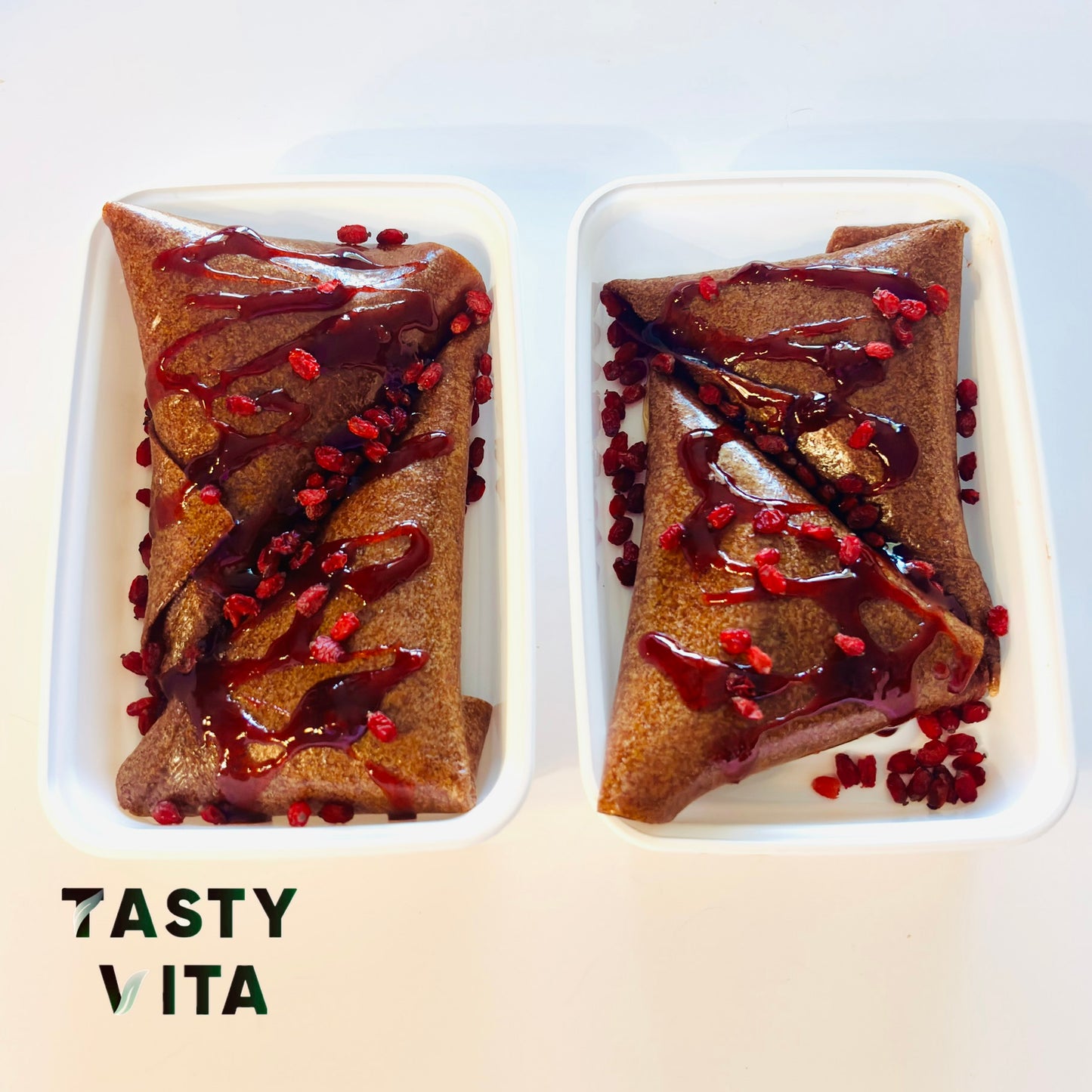 Lavashak Samosas with Mixed Fruit Torshak