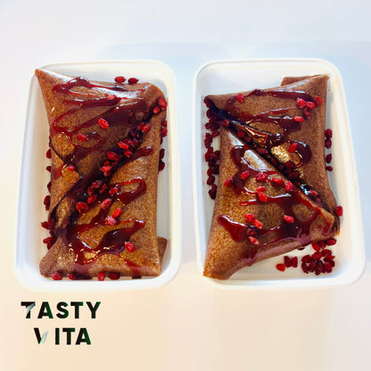 Lavashak Samosas with Mixed Fruit Torshak