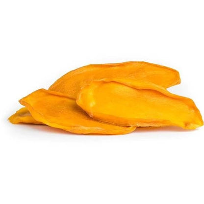 natural dried mangoes, no sugar, additive-free, mango snack, dry fruits, healthy treat for vegan/vegetarian, delivery across Canada and the US