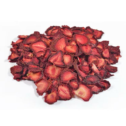 natural dried strawberry, no sugar, healthy, delicious fruit snack, vegan, vegetarian, delivery across Canada & United States, Tasty Vita dehydrated fruit snacks shop in Vancouver