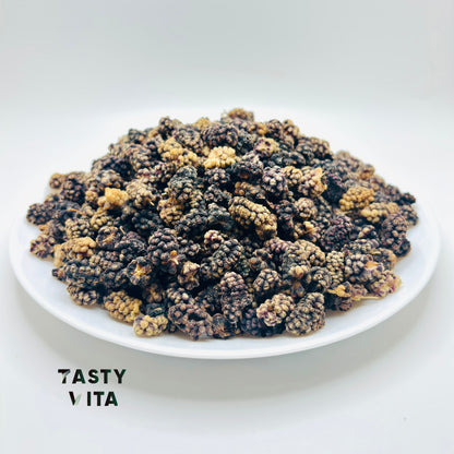 Premium Hand-Picked Dried Black Mulberries