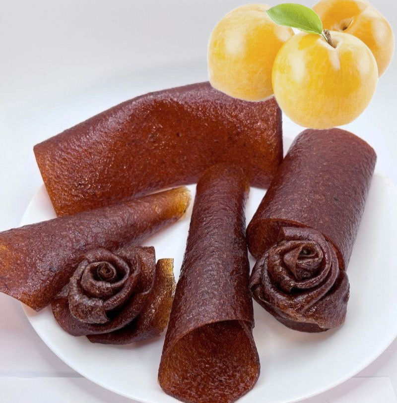 Yellow Plum fruit Leather (Lavashak) لواشک آلو زرد