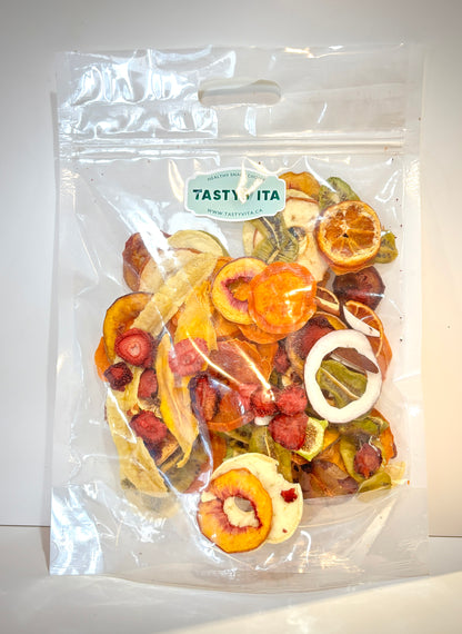 Persian dried fruits, natural fruit snack, Tasty Vita in Canada & United States, Vegan, Vegetarian, dehydrated food.