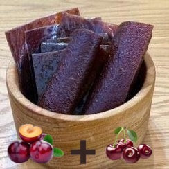 Mix of Red Plum & Sour Cherry Fruit Leather (Lavashak)