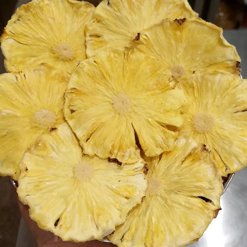 Dried Pineapple, Natural, No Sugar Added