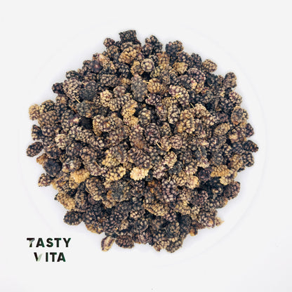 Premium Hand-Picked Dried Black Mulberries