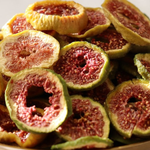 Dried Sliced Green Figs