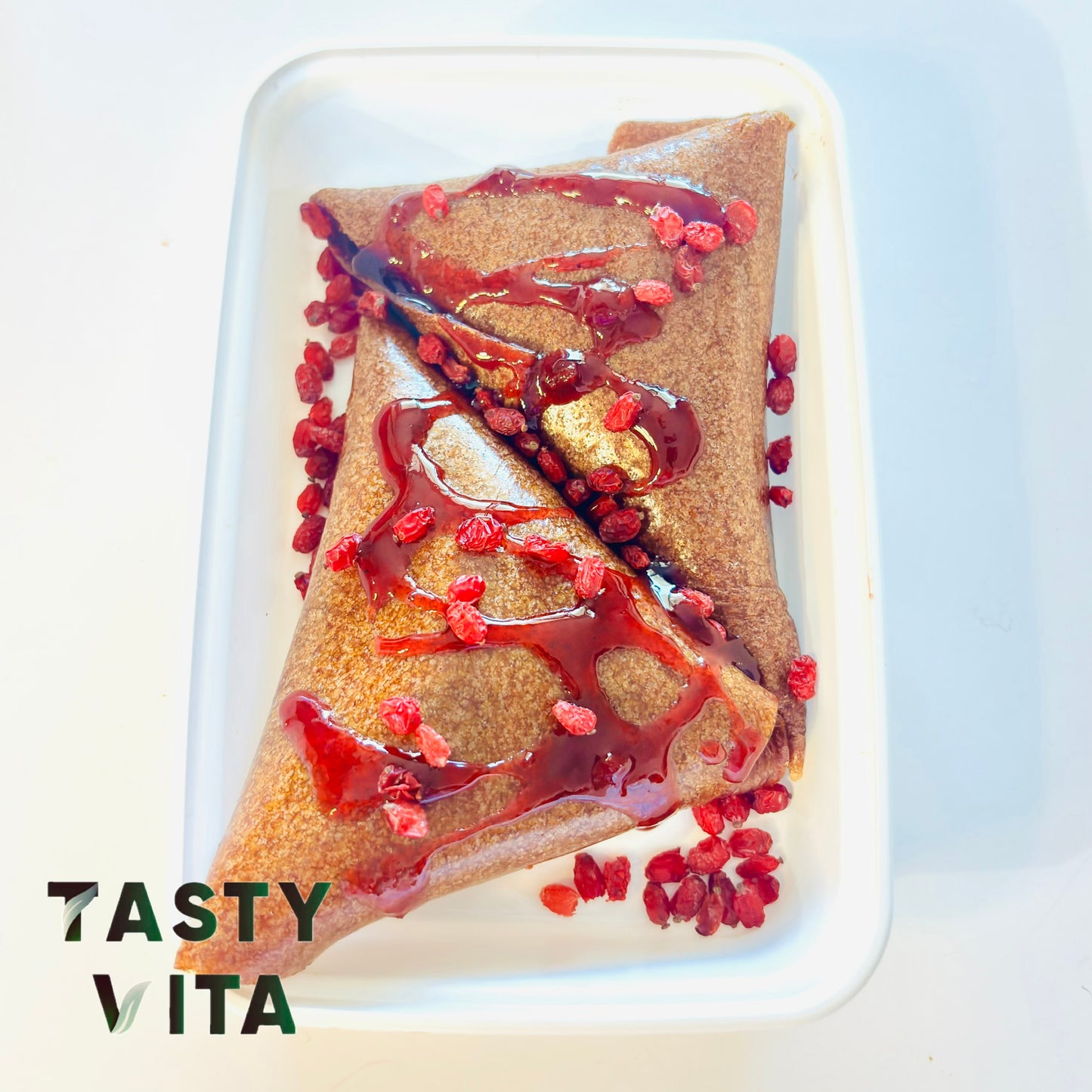 Lavashak Samosas with Mixed Fruit Torshak
