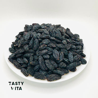Premium Persian Black Raisins | Jumbo Size|