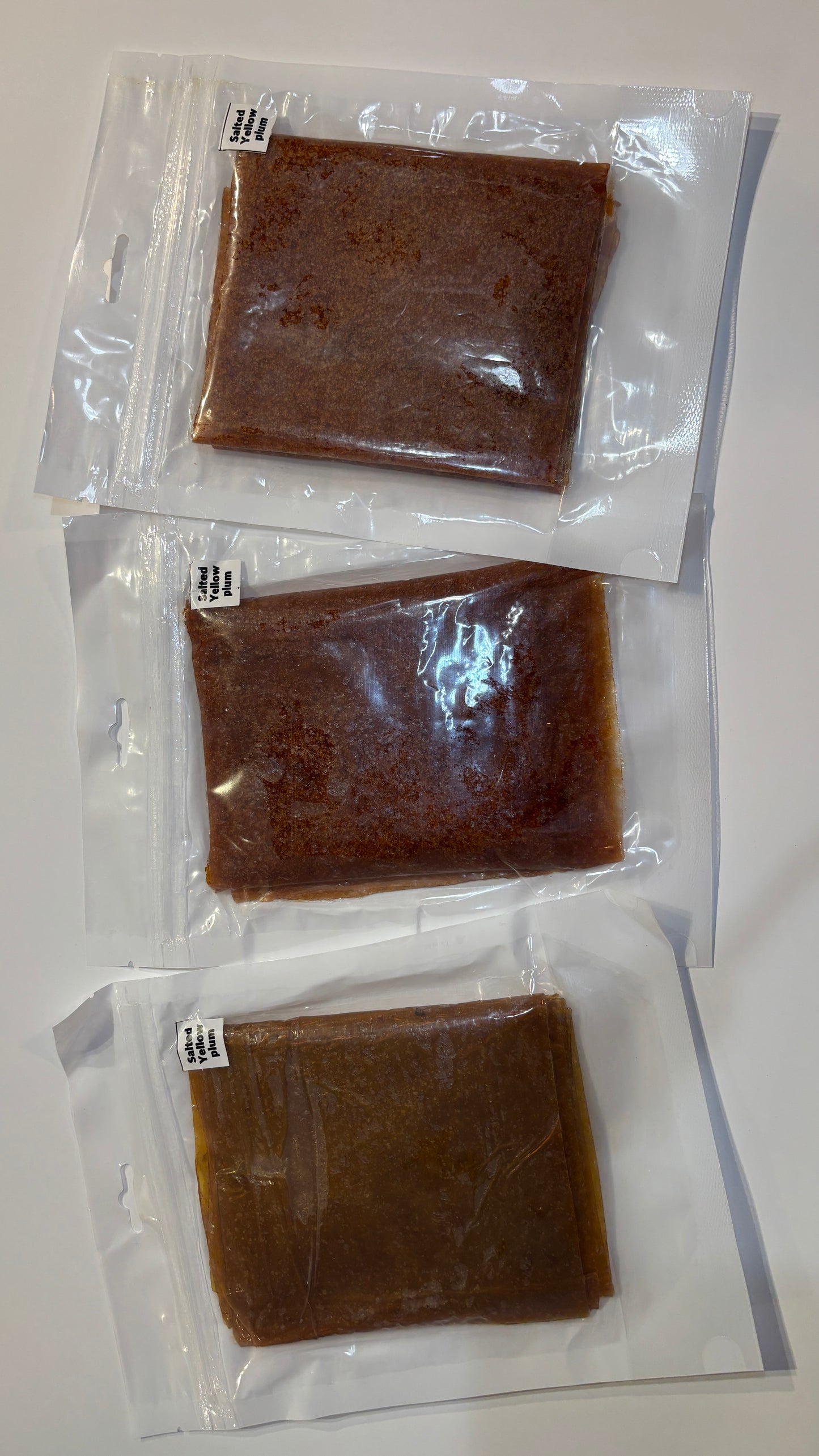 Salted Yellow Plum Fruit Leather (Lavashak)