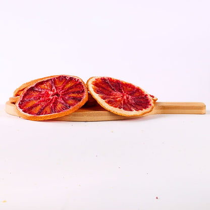 Natural Dried oranges, no sugar, healthy fruit snack in Canada & the US.Tasty Vita online store in Vancouver, dehydrated fruits, citrus, vegan, vegetarian treat. red oranges