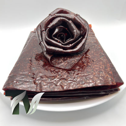 Mix green plum and blackberry Lavashak roll – Persian fruit leather made from real fruit