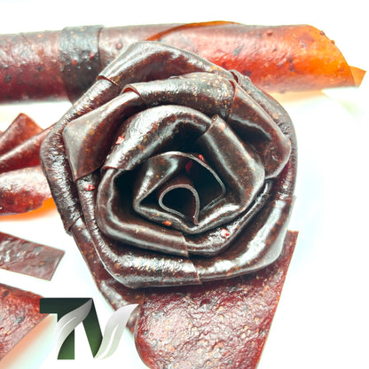 Mix green plum and blackberry Lavashak roll – Persian fruit leather made from real fruit
