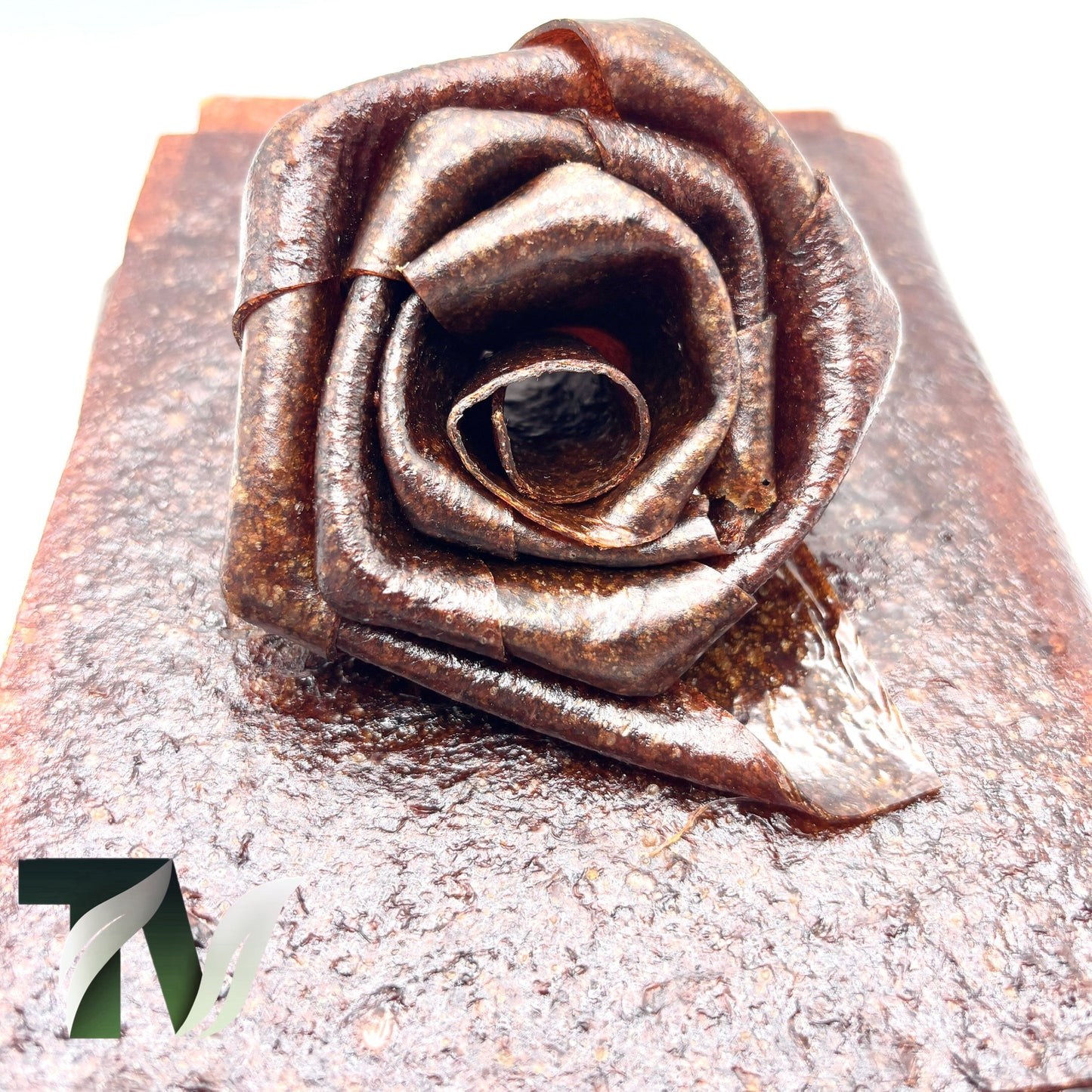 Tasty Vita green plum fruit leather (Iranian Gojeh Sabz Lavashak), Natural fruit snack, handmade, no additives, healthy, no sugar snack, vegan, vegetarian, in Canada and the US.