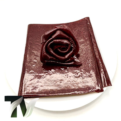 Sour cherry fruit leather Persian Lavashak gift box idea, healthy fruit snack, vegan, vegetarian