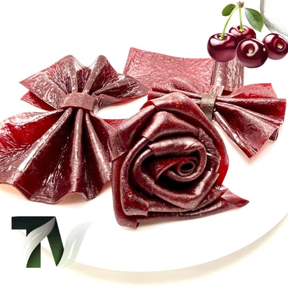 sour cherry Lavashak, a healthy snack Iranian traditinal snack in north America