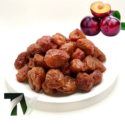 natural dried red plums, peeled red plums, whole dried, Tasty Vita healthy snack shop in Canada, additive-free, no-sugar for cooking and snacking