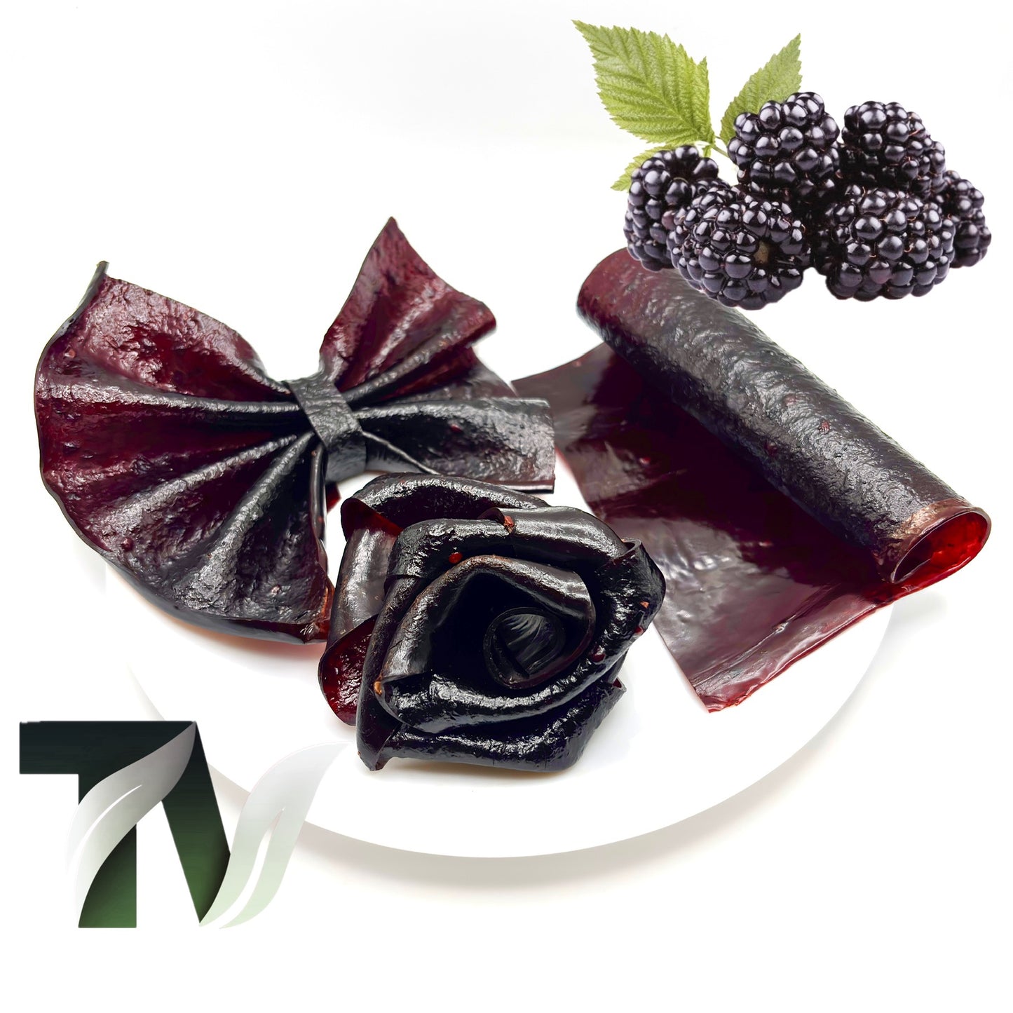 Handmade blackberry Lavashak fruit leather – sour Persian snack in Canada