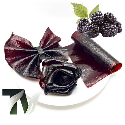 Handmade blackberry Lavashak fruit leather – sour Persian snack in Canada