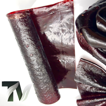 Natural blackberry fruit roll – Iranian Lavashak, healthy sour snack, 100% fruits, no additives