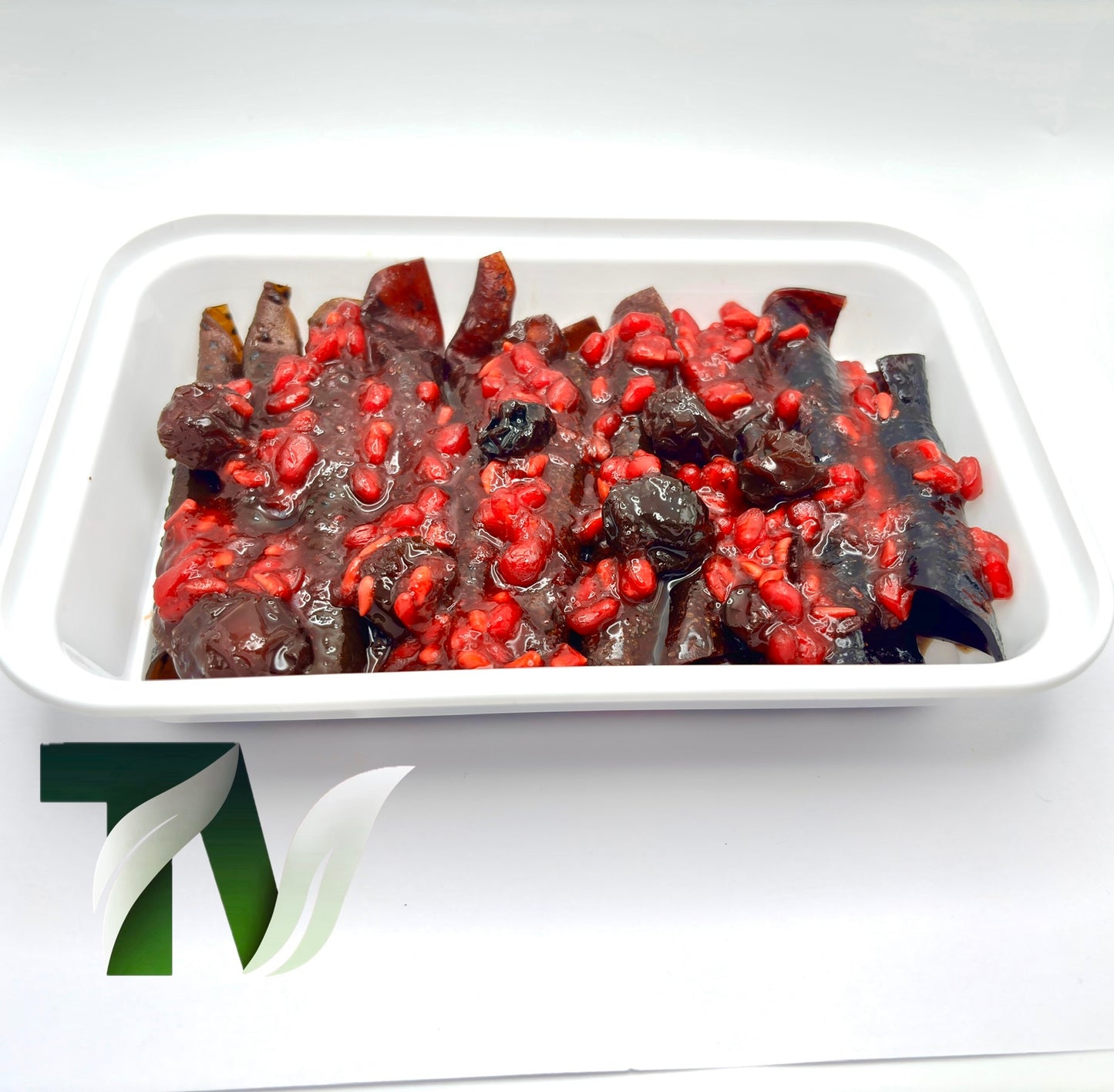 Sour Fruit Roll (Lavashak) with Sour Sauce