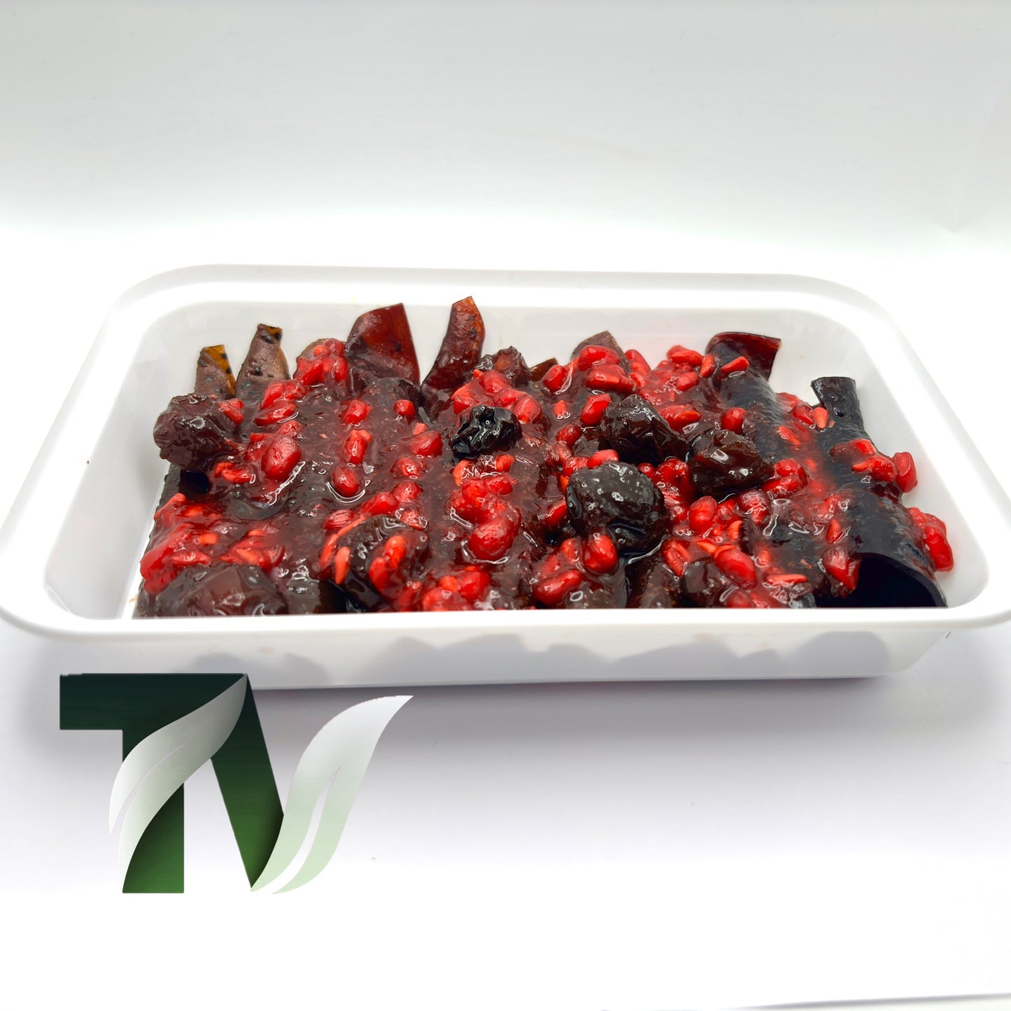 Sour Fruit Roll (Lavashak) with Sour Sauce