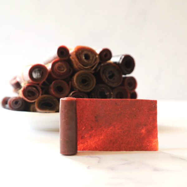 Zoghal Akhteh Lavashak (Cornelian Cherry Fruit Leather)