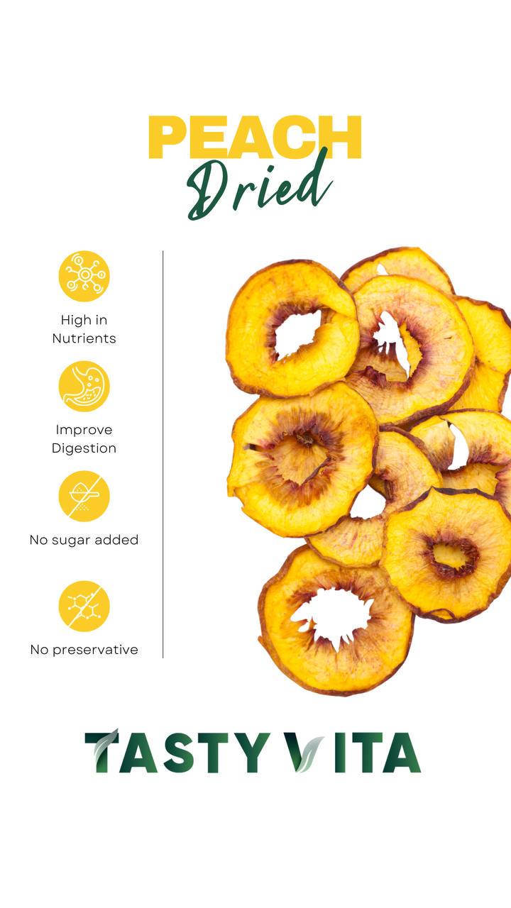 dried peaches, additive-free