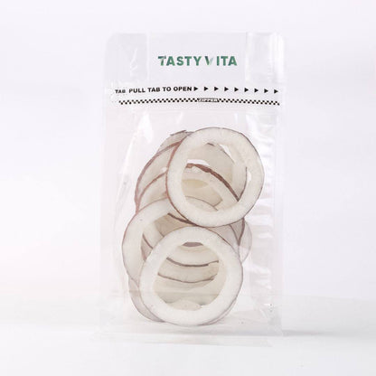 Natural dried coconuts in Cananda and the US. no sugar, additive-free fruit snack. healthy dehydrated fruit for vegan & vegetarian. lunchbox snack, Tasty vita dry fruits shop in British Colombia