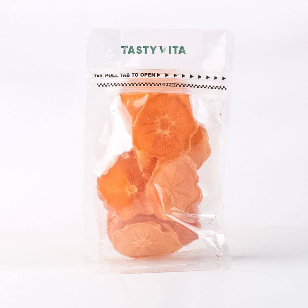 natural dehydrated persimmon, dried fruits in Canada, healthy snack