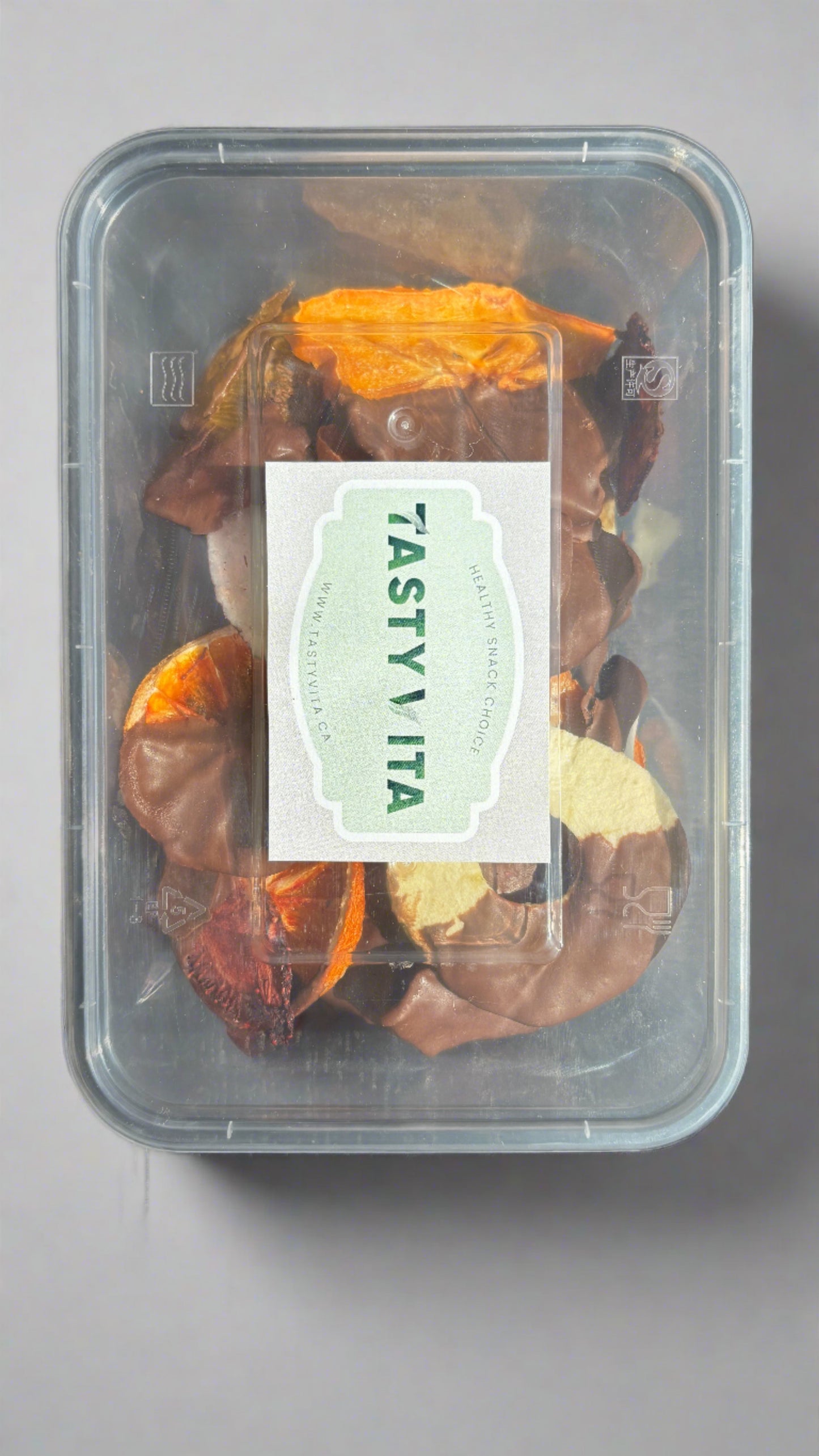 Chocolate-dipped Mixed Dried Fruits
