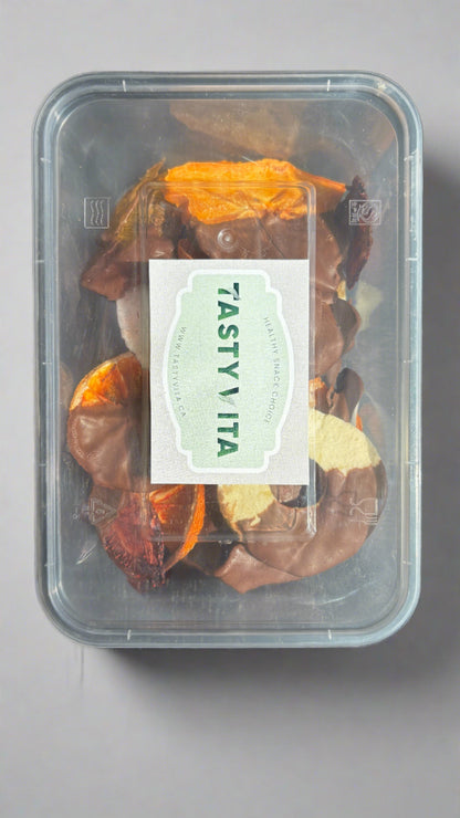 Mixed Dried Fruits, Chocolate-dipped