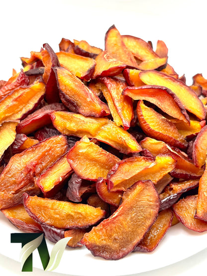 Hand-Cut Sun-Dried Red Plum Quarter Slices |200g|