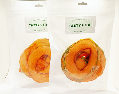 natural dried melon / cantaloupe, dry fruits, no additives, healthy snack, no-sugar-added. 