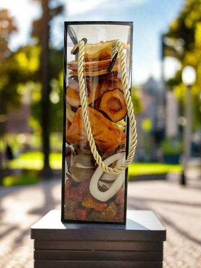 dried fruits gift box, natural fruit snack, 
Tasty Vita dry fruits shop in Canada, dried kiwi, dried apple, dried plums, dried peaches, dried orange, dried coconuts, gifting idea for birthday, holiday, anniversary