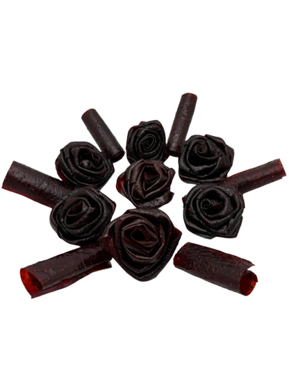 Mix of Blackberry-Sour Cherry Fruit Leather (Lavashak) لواشک میکس شاتوت-آلبالو